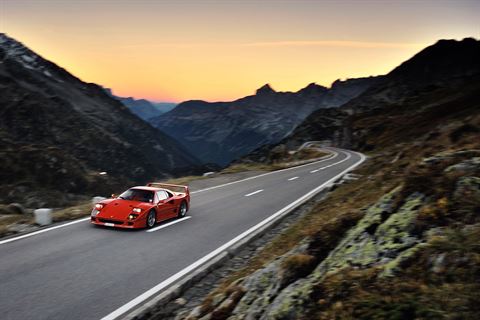 Ferrari F40, Switzerland